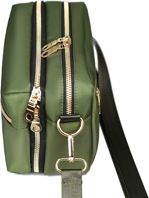 Functional Multi Pocket Crossbody Bag for Women Stylish Ladies Shoulder Messenger Bags Purse...
