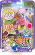 Polly Pocket Flower Garden Bunny Compact Playset with 2 Micro Dolls & 12 Accessories, Including 2 with Color Change...