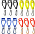 RICHARDJOV 12PCS Glove Grabber Clips Holder Work Safety Clip Plastic Gloves Keeper, Glove Keeper for Duty Belt(Black,Yellow,Blue,Orange)...