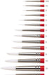 Winsor & Newton University Brush, Series 233 Round, SH #0, Red,white...