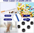 Portable Toothpick Holder 4PCs, Metal Toothpicks Holder Dispenser, Pocket Waterproof Case Toothpicks Container with Keychain, Travel Purse Ear Wax...
