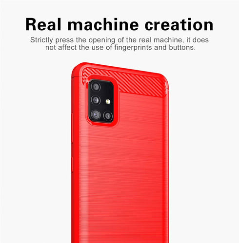 Samsung A51 5G case,Galaxy A51 5G case with HD Screen Protector, Soft TPU Slim Fashion Non-Slip Protective Phone Case Cover for Samsung Galaxy A51...