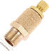 Mtsooning 10PCS Pneumatic Exhaust Muffler, 1/8" NPT Adjustable Brass Flow Control Silencer, Sintered Air Controller for Cylinders Solenoid Valves ...