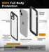 MOTIVE Waterproof Case for iPhone 15, Built-in Screen Protector, Seamless MagSafe Compatibility, Dustproof Shield, Shockproof, Complete 360° Water...