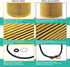 Oil Filter Fits for BMW X6 X5 128i 135i 325i 330i 335i 328xi X1 X3 X4 Z4 Metal Free Filter HU816X E60 E70 E90 | Part No. 11427541827 11427953129...