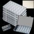 KINJOEK 8 Pack 28 Grids Diamond Paint Storage Boxes, 224 Slots Plastic Bead Organizer Containers with Labels, Movable Dividers Diamond Craft Paint...