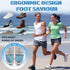 Heel Cushions for Heel Pain Relief, Heel Cups for Plantar Fasciitis, Achilles Tendonitis and Heel Spurs, Provide Support and Cushioning for Men Wo...