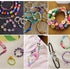 480PCS Fruit Flower Polymer Clay Beads, Cute Smiley Heart Mushroom Clay Beads Charms for Jewelry Necklace Earring Making, DIY Bracelet Making Kit...