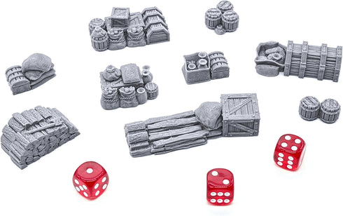 EnderToys Wagon Cargo by GameScape3D, 3D Printed Tabletop RPG Scenery and Wargame Terrain 28mm Miniatures...