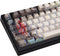 PBT Keycaps - Side Printed Keycap Set, Dye Sublimation Shine Through Custom Keycaps, Cherry Profile 135 Keys Landscape Painting Style Phantom Keyb...