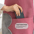 V-shine Women Kitchen Apron with Hand Wipe Pockets Adjustable Neck for Cooking Baking...