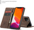 SINIANL iPhone 11 Pro Wallet Case - Leather Flip Case with Kickstand, Credit Card Slot, Magnetic Closure - Protective Cover for Apple iPhone 11 Pr...