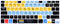 Serato Scratch Live Shortcuts Keyboard Cover US Layout for Air 13 Inch A1466 A1369(2010-2017)/for MacBook Pro 13 Inch 15 Inch(2015 or Older Versio...