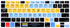 Serato Scratch Live Shortcuts Keyboard Cover US Layout for Air 13 Inch A1466 A1369(2010-2017)/for MacBook Pro 13 Inch 15 Inch(2015 or Older Versio...