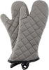 ARCLIBER Oven Mitts 1 Pair of Terry Cloth Lining - Heat Resistant Kitchen Gloves,Flame Oven Mitt Set,15 Inch...