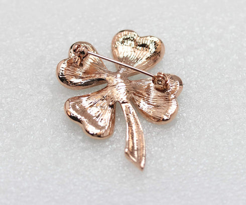Faship Green Shamrock Clover Leaf Pin Brooch St Patricks Day...