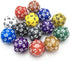 SmartDealsPro® 5-Pack of Random Color D30 Polyhedral Dice for DND RPG MTG Table Games with Free Pouch...