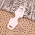 AKOAK 100 Pcs Kraft Paper Necklace Bracelet Earring Packaging Display Card Handmade with love Printing Creative Jewelry Display Card (White, 12x4....