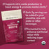 Dr. Mercola Organic Fermented Beet Powder - Beet Root Powder to Support Circulation, Focus & Energy - Non-GMO, Soy-Free & Gluten-Free - 30 Serving...