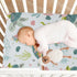Fitted Crib Sheets Turtle Sea Horse Stretchy Portable Playard Sheets for Baby Toddler, Breathable Soft Mini Crib Mattress 39 x 27 in for Boys and ...