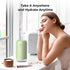 Portable Mini Humidifier, 350ml Quiet Small Cool Mist Humidifiers USB Personal Desktop Humidifier for Bedroom Office Plants Car Baby Nursery with ...