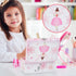 Girl's Gift Music Box with Spinning Ballerina,Fairy Design Musical Jewelry Box for Kids Jewel Storage,Toys for Girls...