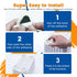 Self Adhesive Caster Wheels, Appliance Rollers for Kitchen Appliances, 360° Swivel Universal Wheel Mini Ball Transfer Roller for Storage Box, Smal...