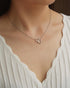 MANVEN Gifts for Grandma Necklace Interlocking Heart Necklace Birthday Gifts for Grandma from Granddaughter...