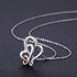 MEDWISE Three Generations Necklace for Grandma Gifts Jewelry S925 Sterling Silver Grandmother Mom Granddaughter Mother's Day Necklace Jewelry Birt...