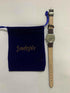 JewelryWe Women Leather Watches Small Square Analog Quartz Watch Simple Elegant Casual Dress Watch...