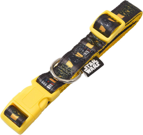 Star Wars for Pets Darth Vader Dog Collar, Small | Officially Licensed Yellow Dog Collar | Small Dogs with D-Ring, Cute Dog Apparel & Accessories ...