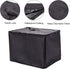 QEES Microwave Cover, Heavy Duty Waterproof Toaster Oven Cover, 18.5"x13.7"x13.7" Kitchen Appliance Cover Compatible with Cusinart Oven, Ice Cream...