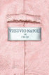 Vesuvio Napoli NeckTie PINK Color Paisley Design Men's Neck Tie...