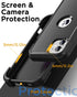 AICase for iPhone 11 Case,Heavy Duty Drop Protection Full Body Rugged Shockproof Military Protective Tough Durable Cover for iPhone 11 6.1"_12...