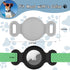 Airtag Dog Collar Holder Waterproof 2 Pack, Airtag Cases for Pet Cats Dog GPS Tracker,Silicone Airtag Holder (for Apple Airtag) Anti-Lost Personal...