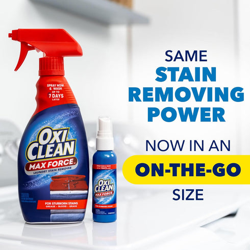 OxiClean Max Force Laundry Stain Remover Spray, 2 fl oz, 2PK...