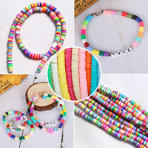 DoreenBow Letter Beads Acrylic Alphabet Number Beads,5162PCS Jewelry Making Supplies DIY Crafts,with 3 Roll Elastic String Cord for Jewelry Making...