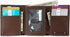 Levi's Men's Trifold Wallet-Sleek and Slim Includes Id Window and Credit Card Holder, Brown Stitch, One Size...