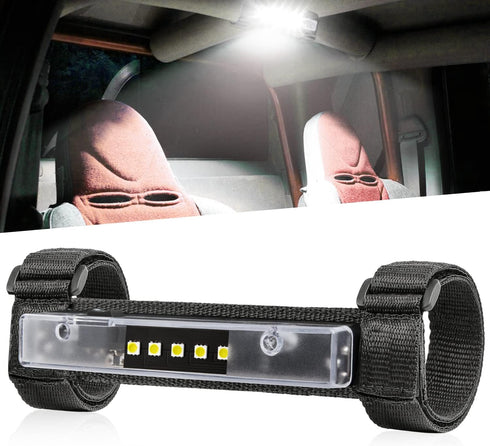 OFFROADTOWN UTV Interior Dome Light Universal Roll Bar Mount LED Light Dome Light Utility Roll Cage Light Wraparound Light Overhead Light for UTV ...