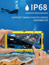 Unitedtime for iPhone 14 Pro Max Case Waterproof with Built-in Screen Protector Full Body Rugged Hard Silicone, Military Grade Shockproof Dustproo...