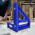 3D Multi Angle Measuring Ruler, 45 90 Degree Triangle Scriber Square Protractor, Miter Triangle Ruler Measuring Tool for Engineer Carpenter Woodwo...