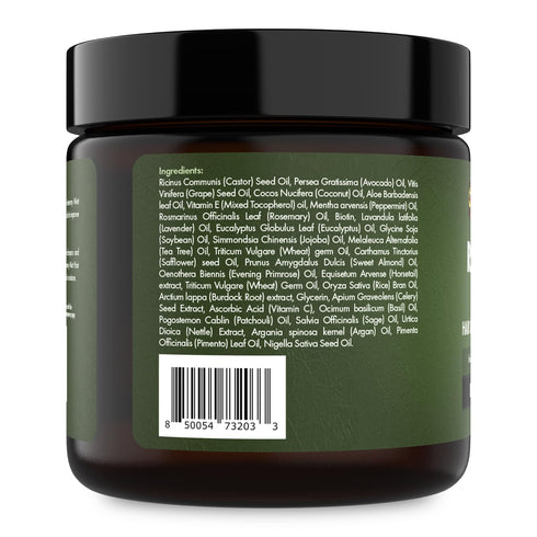 Sunny Isle Rosemary Mint Hair and Strong Roots Butter 4oz | Infused with Biotin & Jamaican Black Castor Oil | Strengthen and Nourish Hair | Dry Sc...