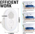 10 Pack Ultrasonic Pest Repeller Mouse Repellent Electronic Pest Repellent Plug in Indoor Mosquito Rodent Repellent Devices for Insect Bug Roach M...