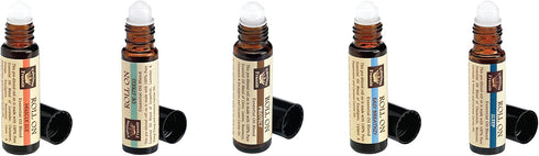 Fabulous Frannie Starter Gift Set Essential Oil Blend Pre-Diluted Roll-On 10ml (Pack of 5)...