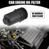 Oil Engine Filter Housing Cap Cover No.06K115408 - Car Oil Filter Housing Cap - for Volkswagen Plastic Black - 1 Pc...