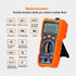 Auto-Ranging Digital Multimeter, TRMS 6000 Counts AC DC Voltmeter Ohm Volt Amp Meter, Electrical Multimeter Tester with NCV, Measure Capacitance C...