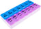 Apex Twice-A-Day Medicine Pill Organizer, Weekly Pill Dispenser, 2 Times-A-Day Vitamin Organizer, Medication Travel Case, Medicine Dispenser for A...