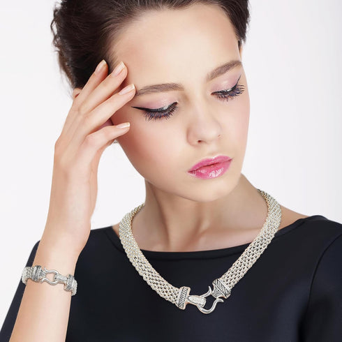 UNY Jewelry Antique Fashion Popcorn Chain Designer Brand Inspired Women Unique Christmas Gifts Bracelets...