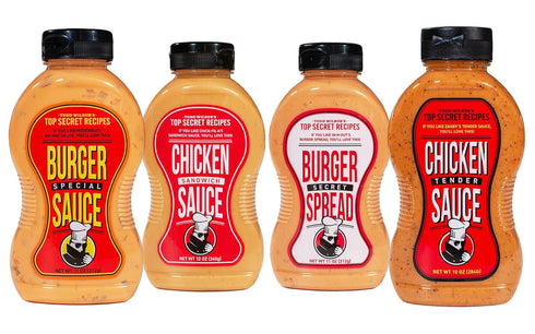 Todd Wilbur's Top Secret Recipes Burger Secret Spread (Like In-N-Out Burger Spread) - Use on Burgers, Sandwiches, and Wraps for Restaurant Flavor ...
