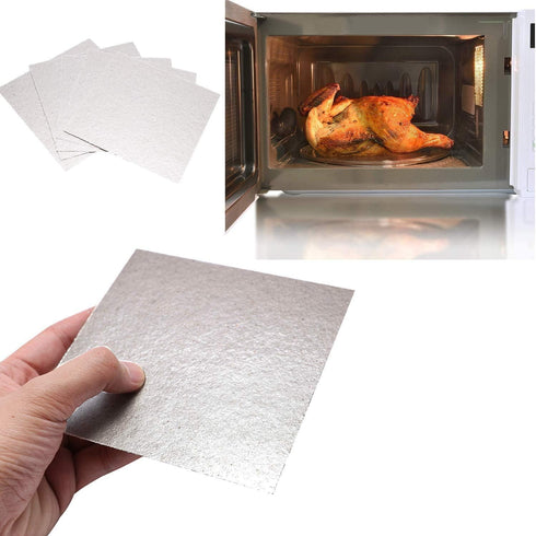 Waveguide Covers for Microwave, Juerly 4 Pack Mica Plates Sheets Heat Insulation Board for Universal Microwave Oven Repairing Part - Cut to Size, ...